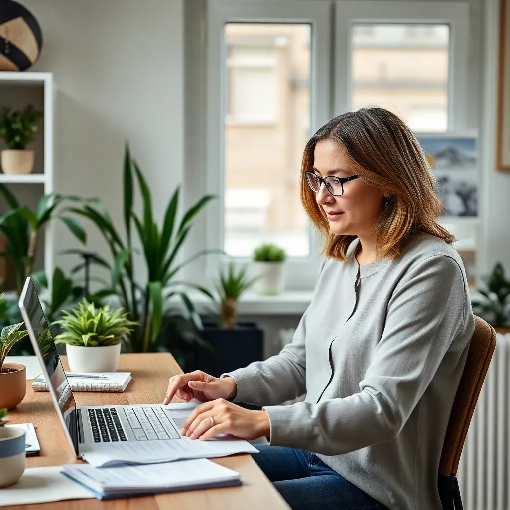Professionele financieel adviseur die een financieel plan bespreekt met een Nederlandse familie