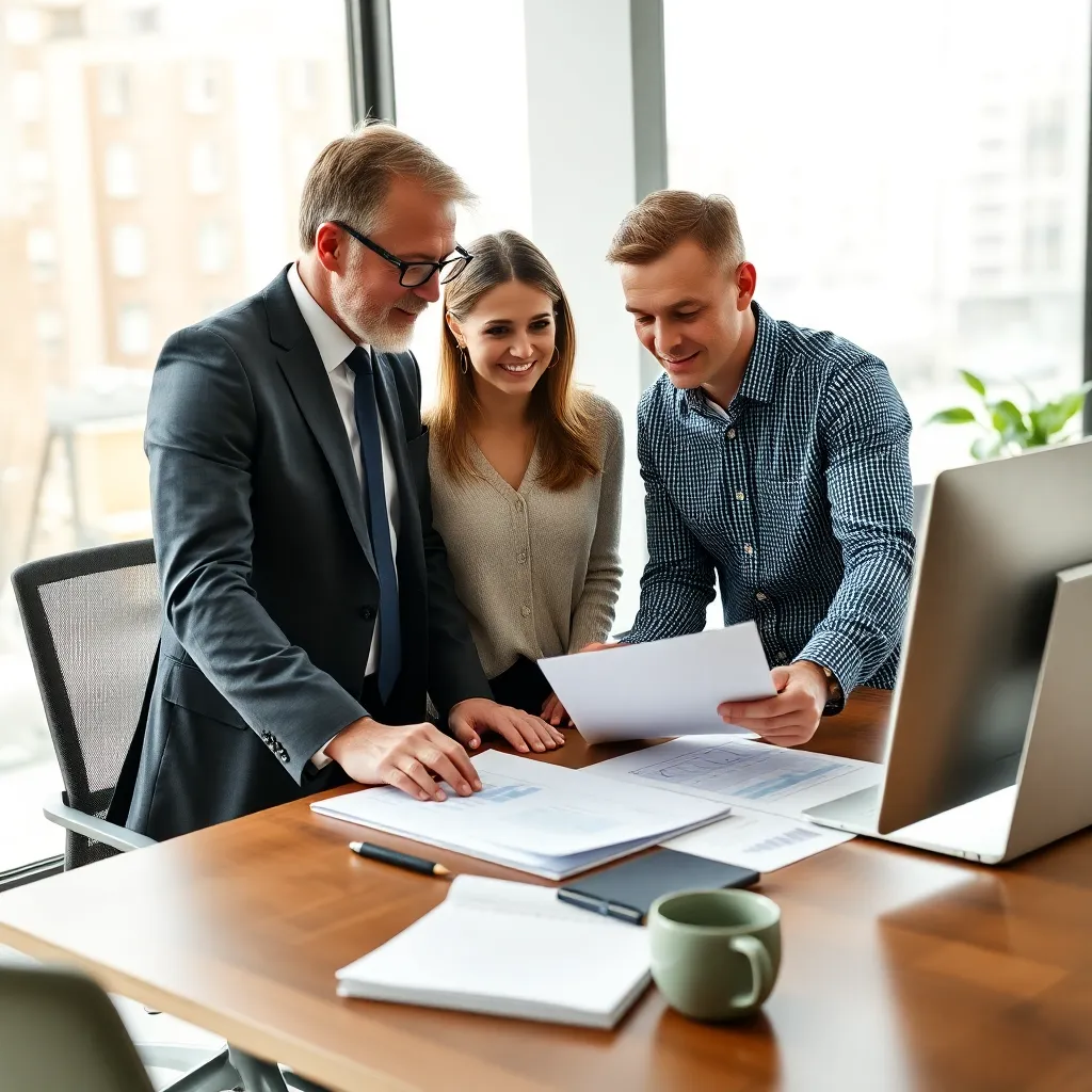 Persoon die budget plant met laptop en notities