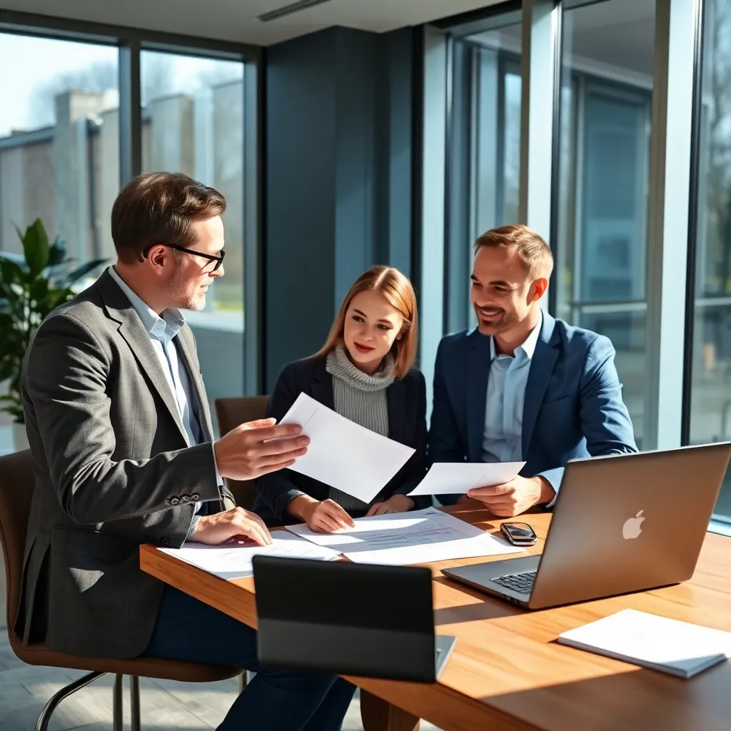 Nederlandse ZZP'er werkt aan financiële administratie in thuiskantoor