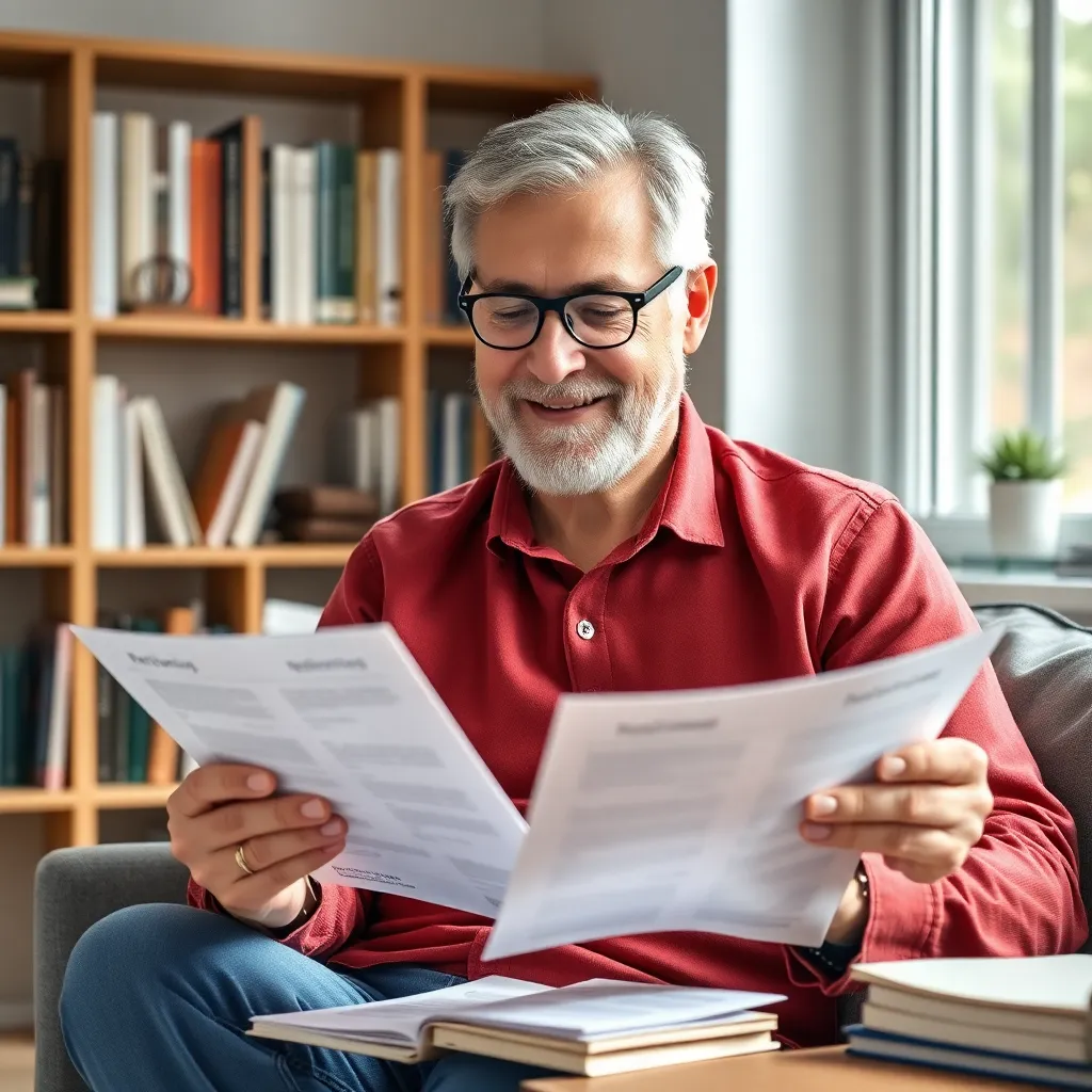 Nederlandse ZZP'er die belastingadministratie bijwerkt op laptop