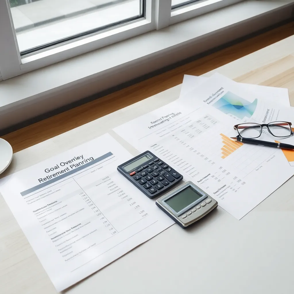 Senior echtpaar bespreekt pensioenplanning met financieel adviseur